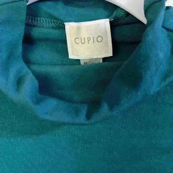 Cupio NWT Women’s Blue Long Sleeve Shirt Size M - Picture 2 of 5